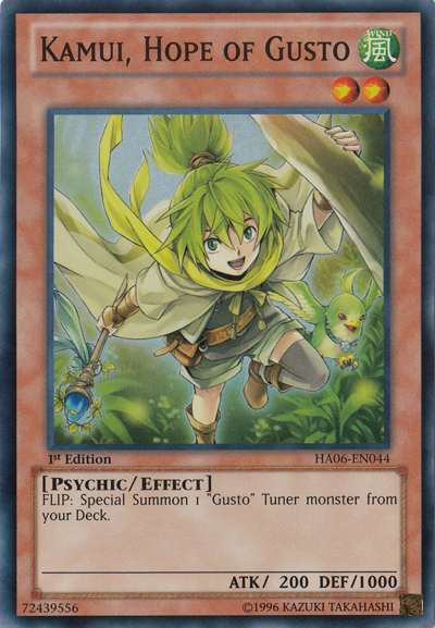 Kamui, Hope of Gusto [HA06-EN044] Super Rare - Duel Kingdom