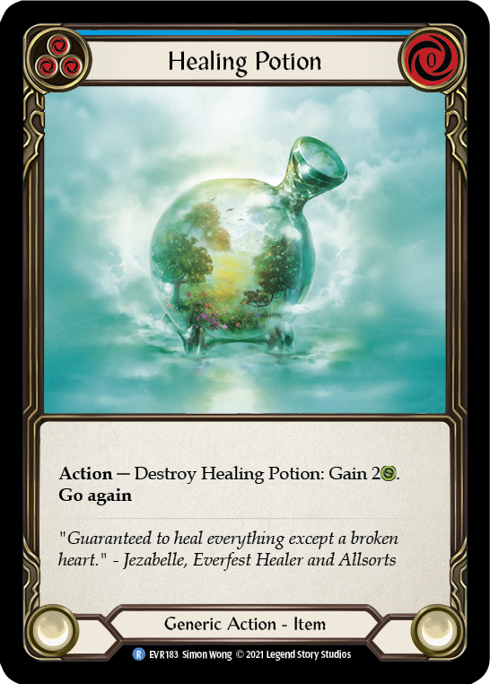 Healing Potion [EVR183] 1st Edition Normal - Duel Kingdom