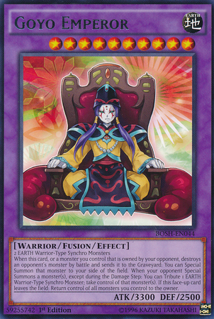 Goyo Emperor [BOSH-EN044] Rare - Duel Kingdom