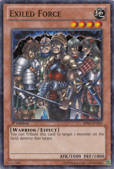 Exiled Force [BP01-EN059] Starfoil Rare - Duel Kingdom