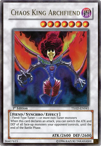 Chaos King Archfiend [TSHD-EN041] Ultra Rare - Duel Kingdom