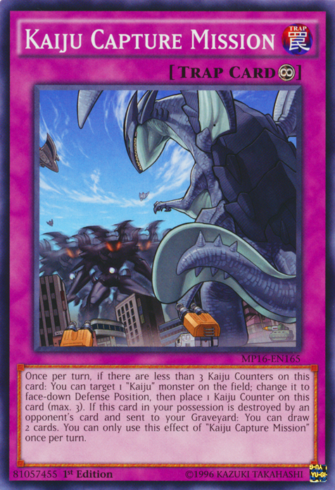 Kaiju Capture Mission [MP16-EN165] Common - Duel Kingdom