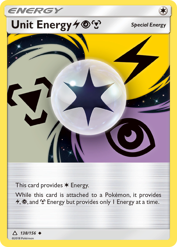 Unit Energy (138/156) (Lightning, Psychic, Metal) [Sun & Moon: Ultra Prism] - Duel Kingdom