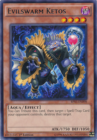 Evilswarm Ketos [BP03-EN098] Rare - Duel Kingdom