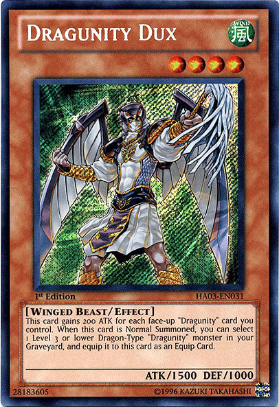 Dragunity Dux [HA03-EN031] Secret Rare - Duel Kingdom