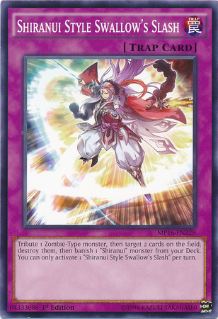 Shiranui Style Swallow's Slash [MP16-EN228] Common - Duel Kingdom