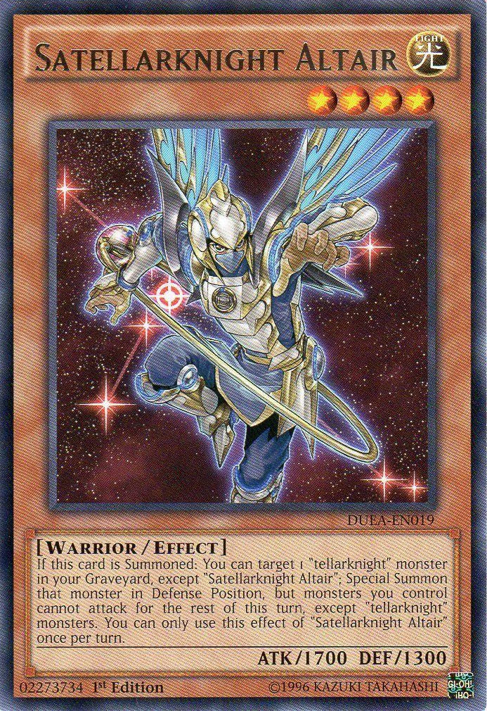 Satellarknight Altair [DUEA-EN019] Rare - Duel Kingdom