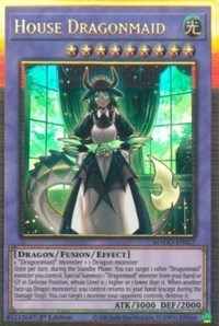 House Dragonmaid [MAGO-EN027] Gold Rare - Duel Kingdom