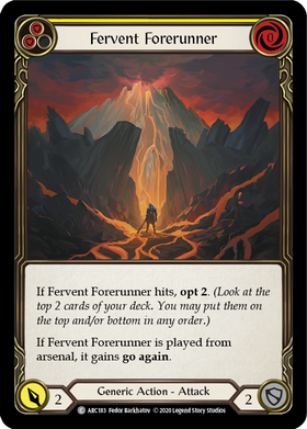 Fervent Forerunner (Yellow) [ARC183] Unlimited Normal - Duel Kingdom