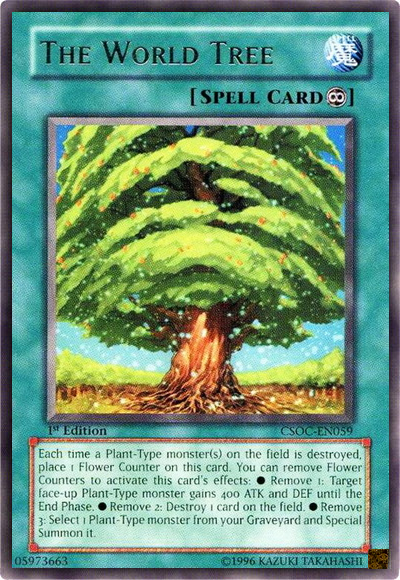 The World Tree [CSOC-EN059] Rare - Duel Kingdom