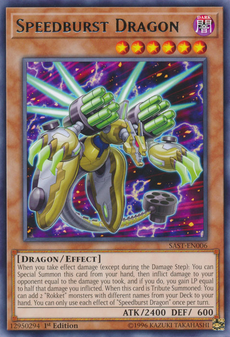 Speedburst Dragon [SAST-EN006] Rare - Duel Kingdom