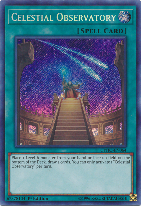 Celestial Observatory [CYHO-EN064] Secret Rare - Duel Kingdom