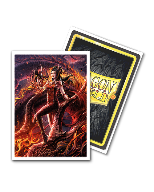 100ct Matte Art Dragon Shield Sleeves - Dromai