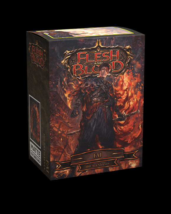 100ct Matte Art Dragon Shield Sleeves - Fai