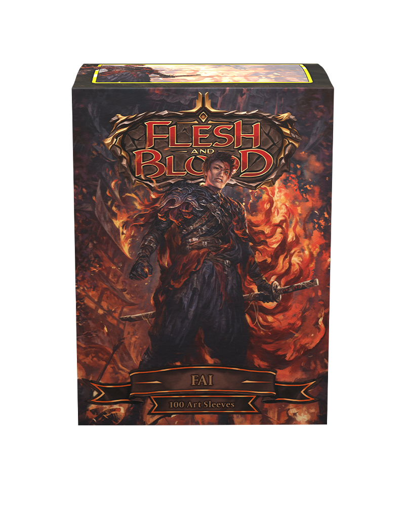 100ct Matte Art Dragon Shield Sleeves - Fai