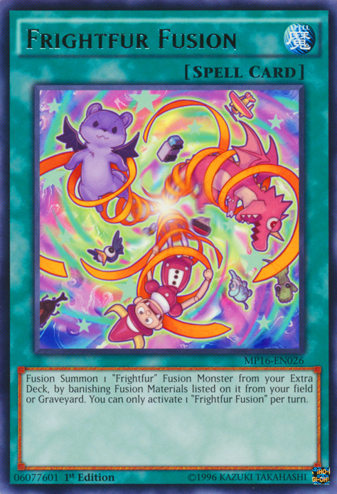 Frightfur Fusion [MP16-EN026] Rare - Duel Kingdom