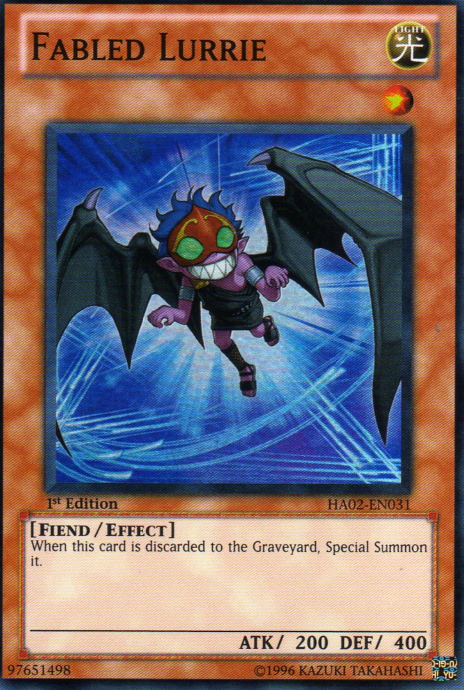 Fabled Lurrie [HA02-EN031] Super Rare - Duel Kingdom