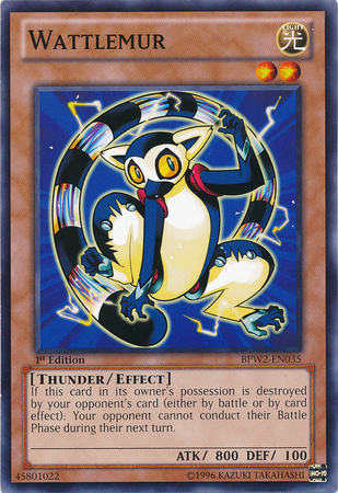 Wattlemur [BPW2-EN035] Common - Duel Kingdom