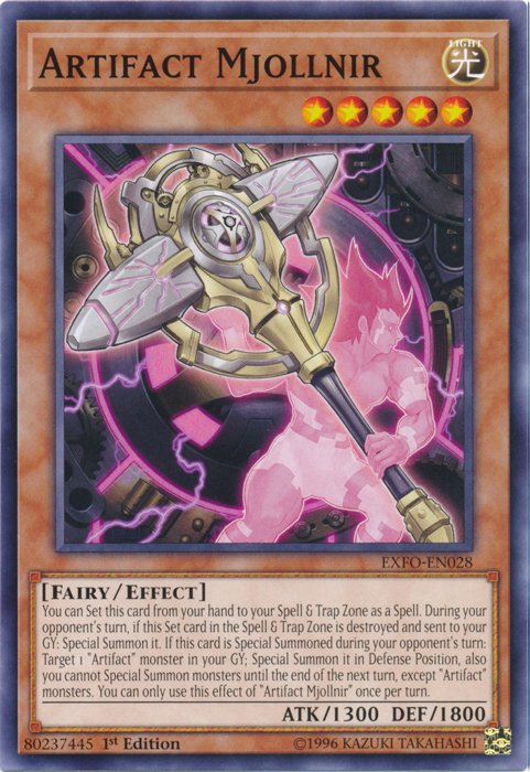 Artifact Mjollnir [EXFO-EN028] Common - Duel Kingdom