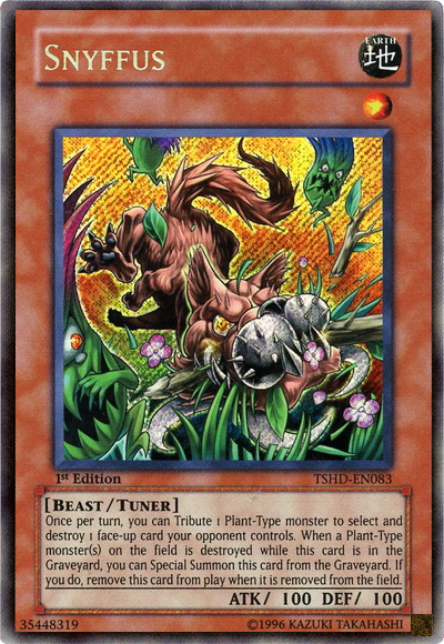 Snyffus [TSHD-EN083] Secret Rare - Duel Kingdom