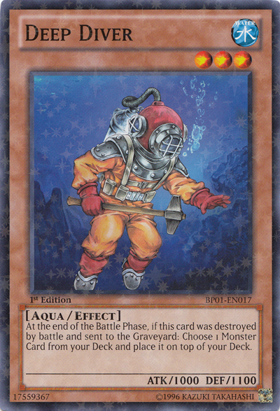 Deep Diver [BP01-EN017] Starfoil Rare - Duel Kingdom