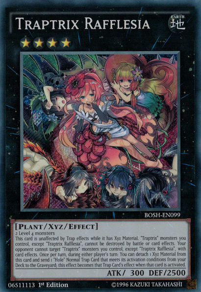 Traptrix Rafflesia [BOSH-EN099] Secret Rare - Duel Kingdom