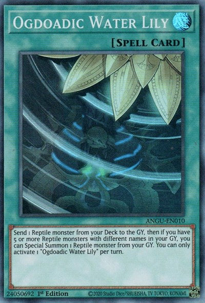 Ogdoadic Water Lily (Super Rare) [ANGU-EN010] Super Rare - Duel Kingdom