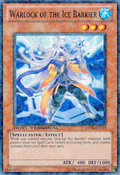 Warlock of the Ice Barrier [DT04-EN033] Common - Duel Kingdom