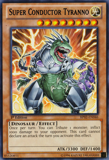 Super Conductor Tyranno [BP02-EN046] Rare - Duel Kingdom