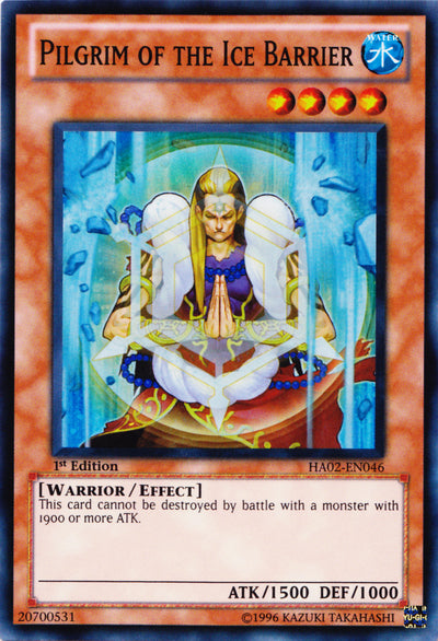 Pilgrim of the Ice Barrier [HA02-EN046] Super Rare - Duel Kingdom