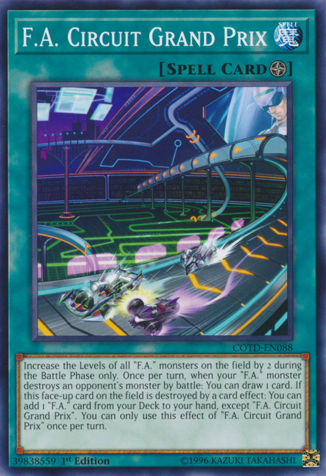 F.A. Circuit Grand Prix [COTD-EN088] Common - Duel Kingdom