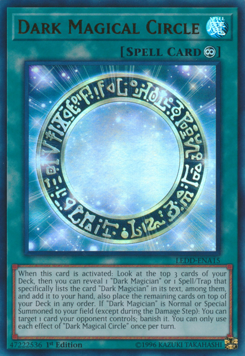 Dark Magical Circle [LEDD-ENA15] Ultra Rare - Duel Kingdom
