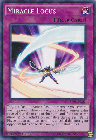 Miracle Locus [BP03-EN213] Shatterfoil Rare - Duel Kingdom