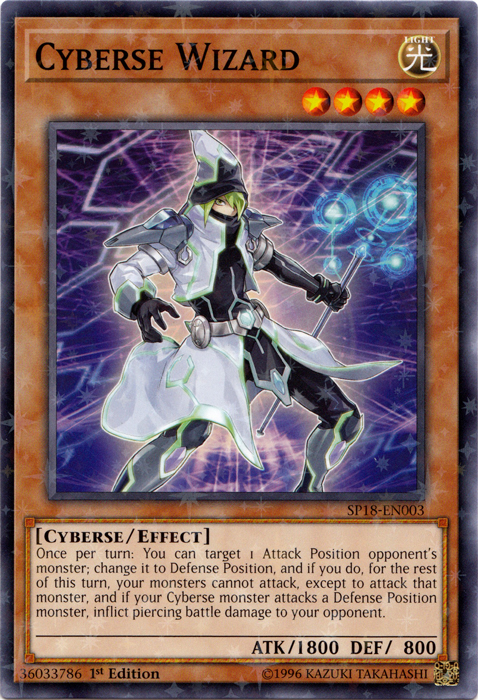 Cyberse Wizard [SP18-EN003] Starfoil Rare - Duel Kingdom