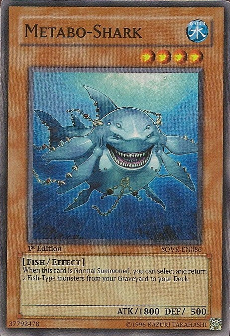 Metabo-Shark [SOVR-EN086] Super Rare - Duel Kingdom