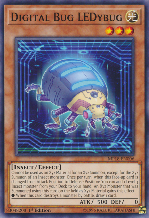 Digital Bug LEDybug [MP18-EN006] Common - Duel Kingdom