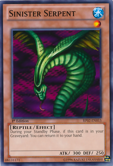 Sinister Serpent [BP02-EN015] Common - Duel Kingdom