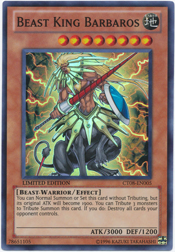 Beast King Barbaros [CT08-EN005] Super Rare - Duel Kingdom