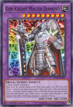 Gem-Knight Master Diamond [SP15-EN030] Common - Duel Kingdom