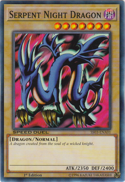 Serpent Night Dragon [SS03-ENA01] Common - Duel Kingdom