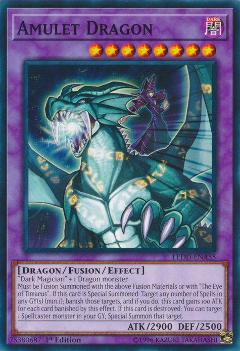 Amulet Dragon [LEDD-ENA35] Common - Duel Kingdom