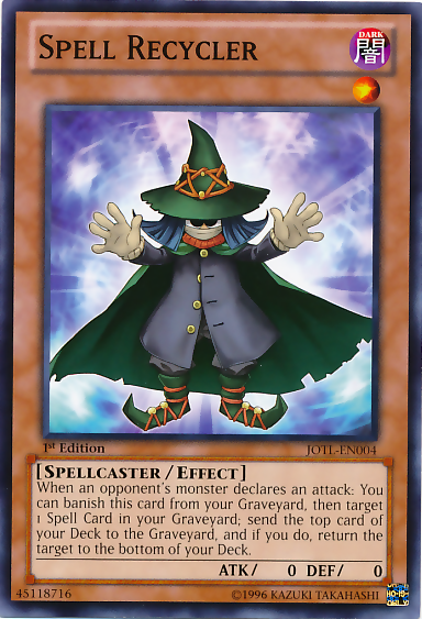 Spell Recycler [JOTL-EN004] Common - Duel Kingdom