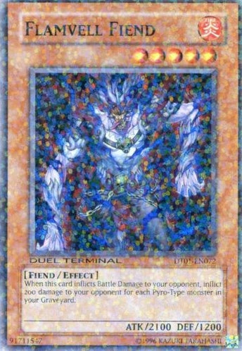 Flamvell Fiend [DT01-EN072] Super Rare - Duel Kingdom