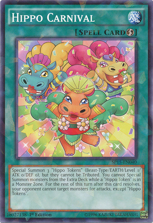 Hippo Carnival [SP15-EN040] Shatterfoil Rare - Duel Kingdom