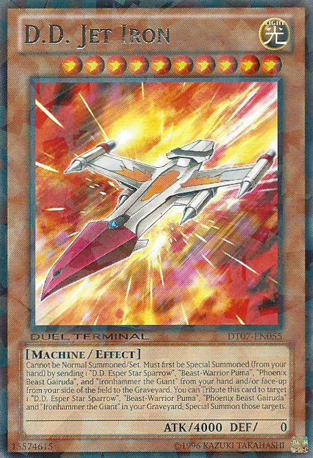 D.D. Jet Iron [DT07-EN055] Rare - Duel Kingdom