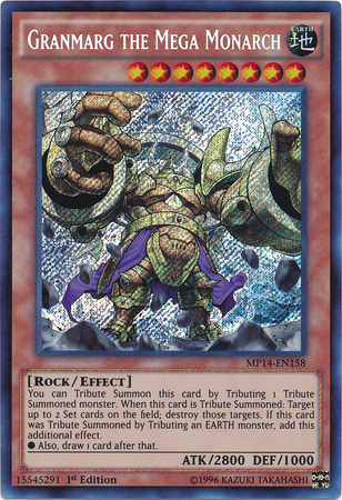 Granmarg the Mega Monarch [MP14-EN158] Secret Rare - Duel Kingdom