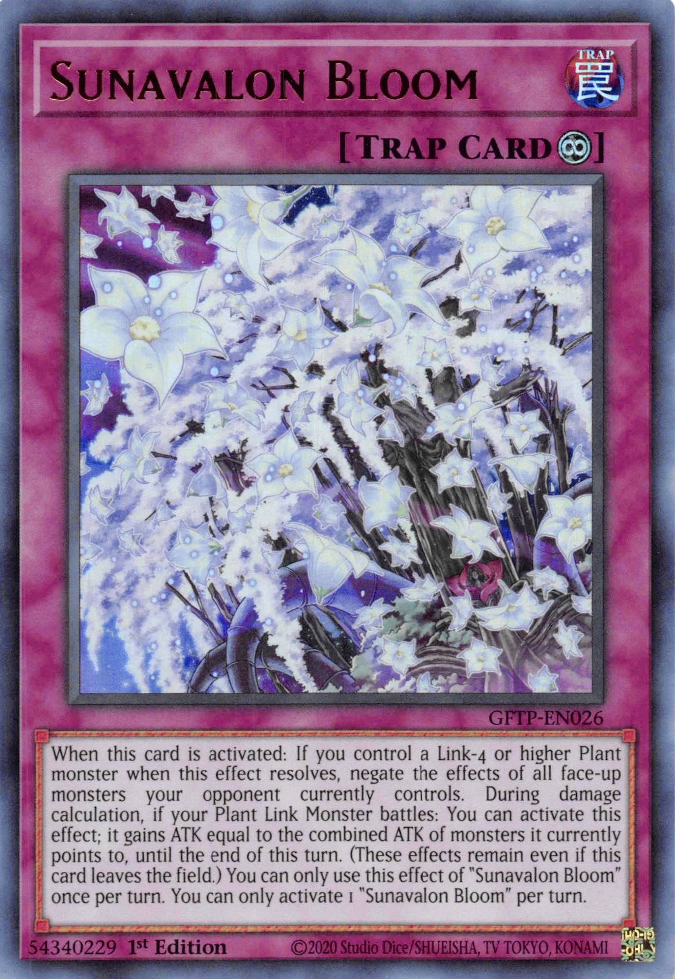 Sunavalon Bloom [GFTP-EN026] Ultra Rare