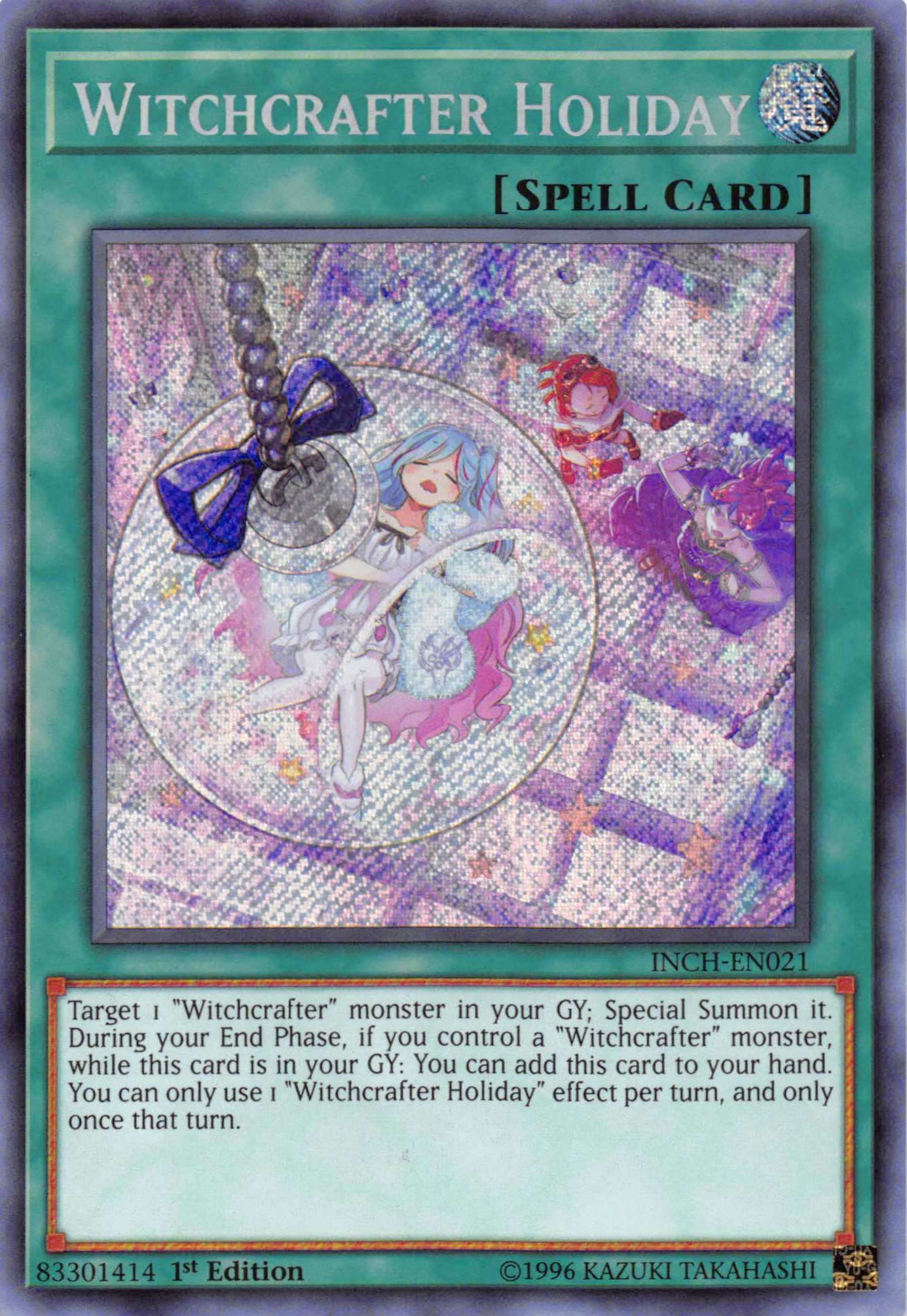 Witchcrafter Holiday [INCH-EN021] Secret Rare
