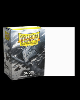 100ct Dual Matte Sleeves - Snow