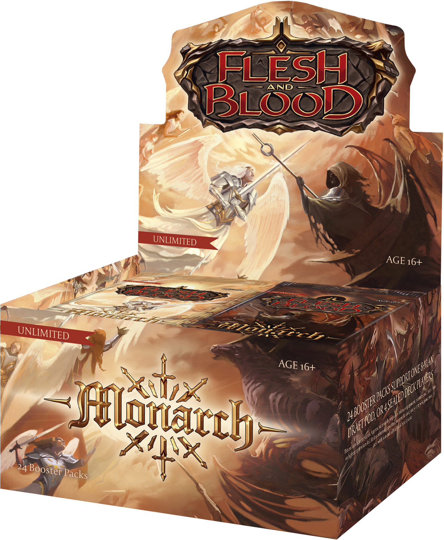 Flesh and Blood: Monarch Booster Box (Unlimited) - Pre Order (Releases May 21st 2021) - Duel Kingdom